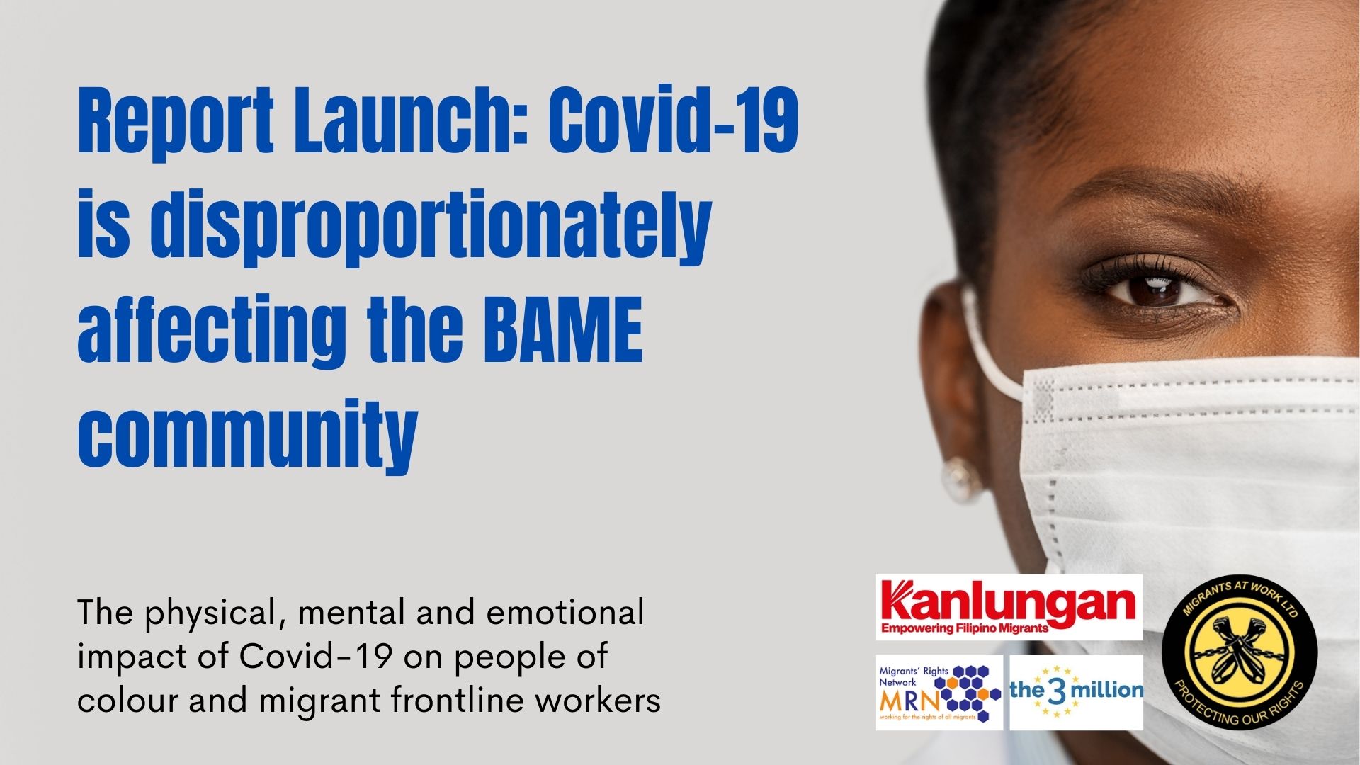 Report Launch: The Impact of Covid-19 on POC & Migrant Frontline ...