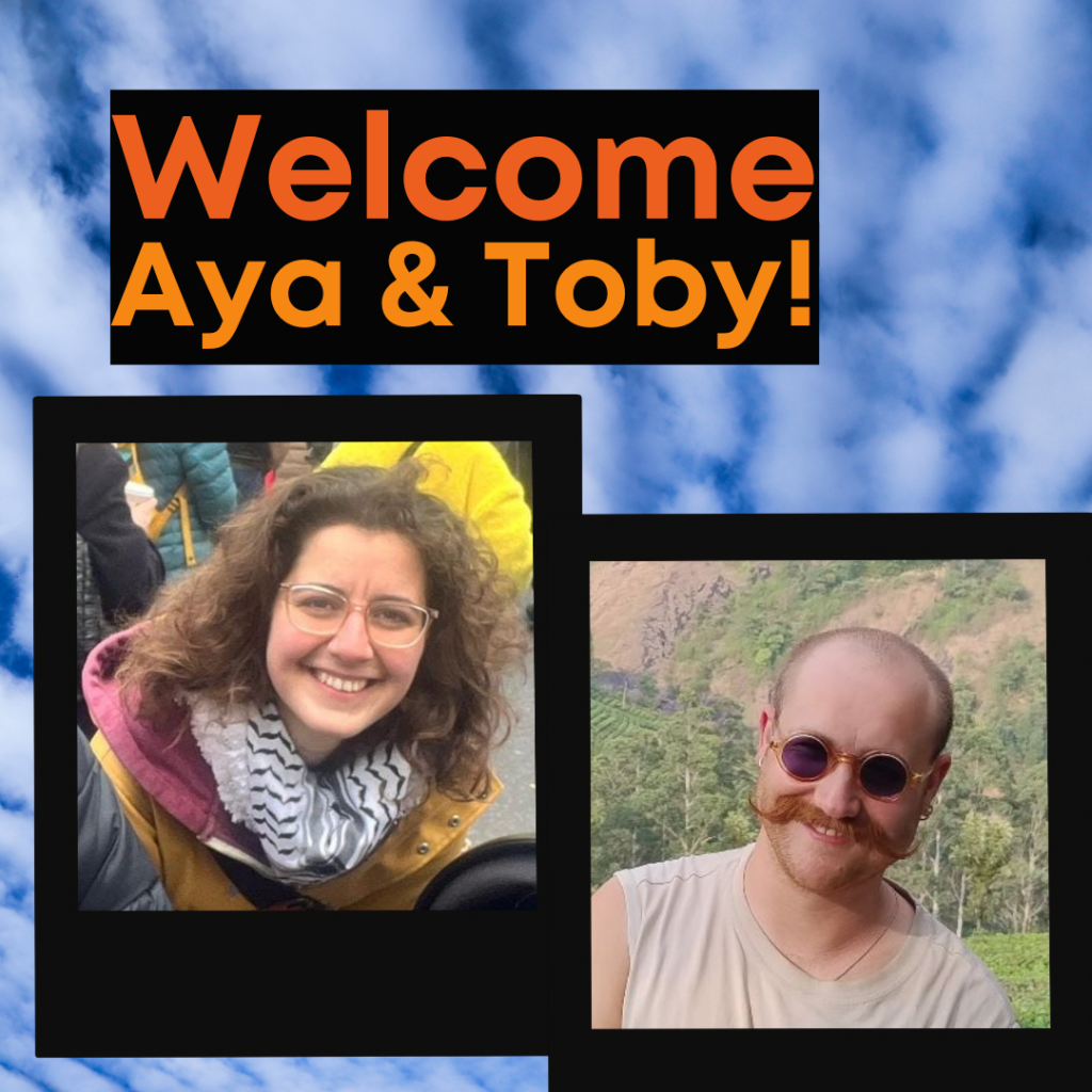 Welcome Aya and Toby