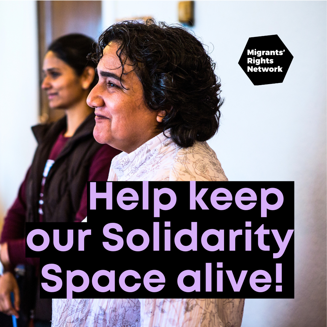help keep our solidarity space alive!